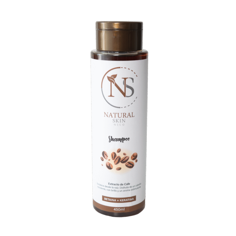Shampoo con extracto de café