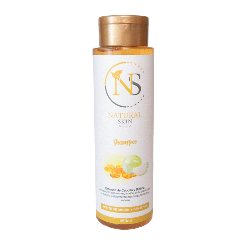 Shampoo con extracto de cebolla y Biotina